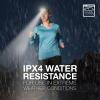 imageEnergizer Rechargeable LED Headlamp Pro400 IPX4 Water Resistant HighPowered Bright LED Multiple Light Modes Best Headlight for Camping Running Outdoors Emergency Light USB IncludedBlack  1 Pack