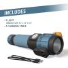 imageEnergizer A500 Rechargeable Flashlight Auto Safety Seat Belt Cutter and Glass Breaker IPX4 Water Resistant Battery and USB Cable Included