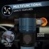 imageEnergizer A500 Rechargeable Flashlight Auto Safety Seat Belt Cutter and Glass Breaker IPX4 Water Resistant Battery and USB Cable Included