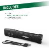 imageEnergizer Flashlight 1200SLR Tactical EDC Rechargeable Flash Light 1200 Lumens Compact Flat Pocket Light