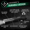 imageEnergizer Flashlight 1200SLR Tactical EDC Rechargeable Flash Light 1200 Lumens Compact Flat Pocket Light