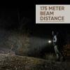 imageEnergizer Jeep Power Indicator Rechargeable LED Flashlight 1000 Lumens Rechargeable Flashlight with TrailReady Construction and EasytoRead Digital Power Indicator Display