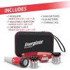 imageEnergizer Preparation Kit Power Outage Kit with 2in1 LED FlashlightLantern Combo 90 lumens LED Headlamp 325 Lumens Backup Batteries and Storage Case