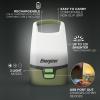 imageEnergizer Vision LED Camping Lantern Bright Rechargeable Lantern Water Resistant Emergency Light with MicroUSB Charging Cable Pack of 1 Forest Green