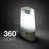 imageEnergizer Vision LED Camping Lantern Bright Rechargeable Lantern Water Resistant Emergency Light with MicroUSB Charging Cable Pack of 1 Forest Green