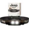 imageEnergizer Jeep Hybrid Rechargeable Metal LED Headlamp 2000 Lumens Bright Headlamp with Power Source Flexibility for Any Adventure on or Off Road