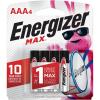imageEnergizer MAX AAA Batteries 24 Pack Triple A Alkaline Batteries4 Count Pack of 1