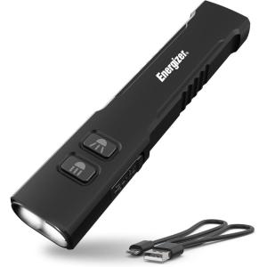 imageEnergizer Flashlight 1200SLR Tactical EDC Rechargeable Flash Light 1200 Lumens Compact Flat Pocket Light