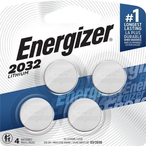 imageEnergizer CR2032 Lithium 3V Coin Batteries for Watches AirTags Key Fobs Small Electronics 10 PackCR2032