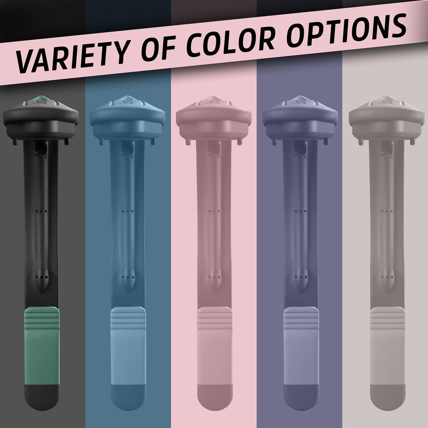 imageEnergizer FlexR LED Rechargeable Book Light for Reading in Bed Reading Light with Warm LED Color LongLasting and Lightweight Pink