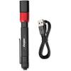 image:imageEnergizer X400 Pen Light Flashlight Rechargeable Bright Penlight IPX4 WaterResistant Lightweight and Durable Rechargeable Flashlight USB Charging Cable IncludedBlackRed