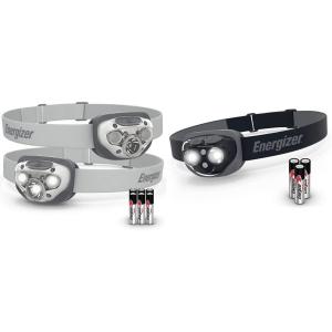 image:imageEnergizer LED Headlamps 2Pack  PRO and Pro360 Models  Water Resistant and Durable Head Lights for Outdoors Camping Running