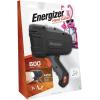 image:imageEnergizer LED Spotlight IPX4 Water Resistant Super Bright LED Spot Light Flashlight ImpactResistant Heavy Duty Durability Powerful Beam Distance Batteries IncludedGrayOrange 600 Lumens