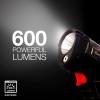 image:imageEnergizer LED Spotlight IPX4 Water Resistant Super Bright LED Spot Light Flashlight ImpactResistant Heavy Duty Durability Powerful Beam Distance Batteries IncludedGrayOrange 600 Lumens