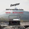image:imageEnergizer 293W Portable Power Station Flashlight Lithium Solar Generator 120V300WPeak 600W Pure Sine Wave AC Outlet 60W USBC PD Case Outdoor Home Emergency Power Outage RV Camping CPAP