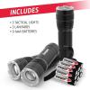 image:imageEnergizer T300 LED Flashlights 3Pack Bright Flash Light for Tactical EDC Camping and Emergencies Batteries Included