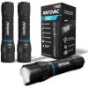 image:imageEnergizer Rayovac T2000 Tactical LED Flashlights 400 Lumens 3 Pack Small Tactical Flashlights Ideal for Everyday Carry Camping Work and Emergencies Batteries not Included