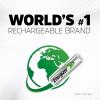 image:imageEnergizer Recharge Universal Rechargeable AA Batteries 8 Pack Double A Rechargeable BatteriesStandard