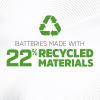 image:imageEnergizer Recharge Universal Rechargeable AA Batteries 8 Pack Double A Rechargeable BatteriesStandard Pack of 2