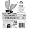 image:imageEnergizer Recharge Universal Rechargeable AA Batteries 8 Pack Double A Rechargeable BatteriesStandard Pack of 2