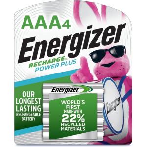 image:imageEnergizer Power Plus Rechargeable AA Batteries 4 Pack Double A Batteries4 COUNT